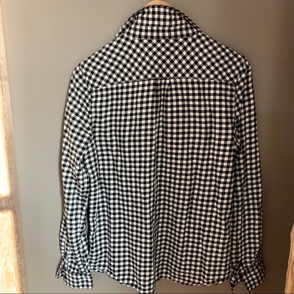 Forever 21 button down gingham flannel - Picture 2 of 3